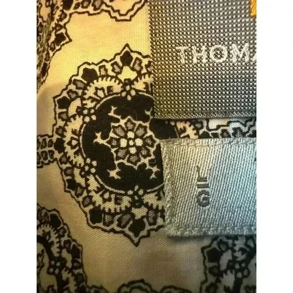 Thomas Dean Button Down Shirt Large - Picture 3 of 5
